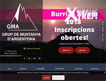 Tablet Screenshot of gmargentona.com